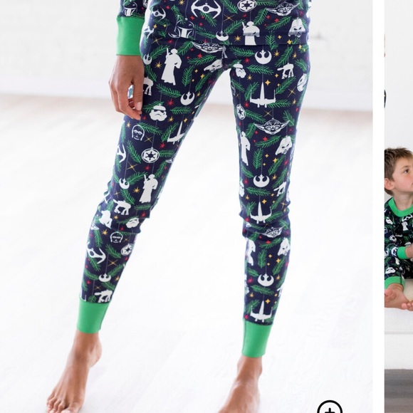 Adult Unisex Star Wars™ Long John Pajama Pant Small Hanna Andersson - Picture 2 of 7